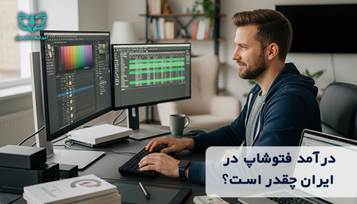 درامد فتوشاپ در خانه